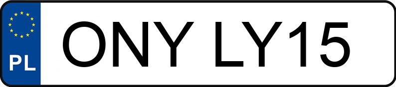 Numer rejestracyjny ONY LY15 posiada AUDI A4 - ONYLY15 Numer rejestracyjny ONY LY15 posiada AUDI A4 - ONYLY15