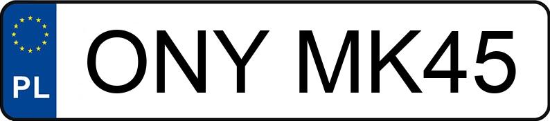 Numer rejestracyjny ONY MK45 posiada VOLKSWAGEN Phaeton TDI MR`02 E3 4MOTION Tiptronic - ONYMK45 Numer rejestracyjny ONY MK45 posiada VOLKSWAGEN Phaeton TDI MR`02 E3 4MOTION Tiptronic - ONYMK45