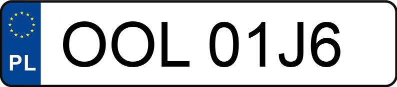 Numer rejestracyjny OOL 01J6 posiada OPEL CORSA - OOL01J6
