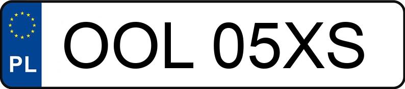 Numer rejestracyjny OOL 05XS posiada HONDA CR-V 2.0 MR`05 E4 Executive - OOL05XS