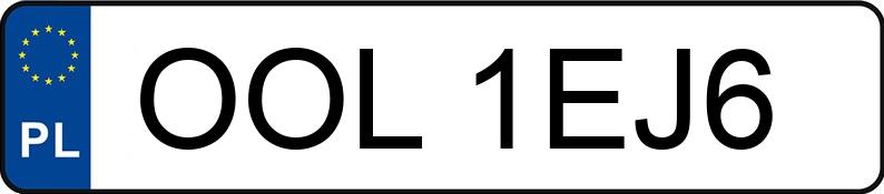 Numer rejestracyjny OOL 1EJ6 posiada SKODA Octavia III 1.5 TSI MR`18 E6 Style - OOL1EJ6