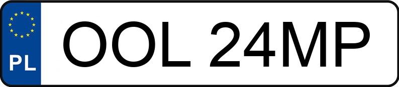 Numer rejestracyjny OOL 24MP posiada BMW 318 IS - OOL24MP