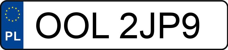 Numer rejestracyjny OOL 2JP9 posiada VOLKSWAGEN Passat GP 1.9 TDI MR`00 E3 Trendline - OOL2JP9