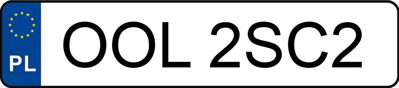 Numer rejestracyjny OOL 2SC2 posiada IRISBUS CROSSWAY - OOL2SC2