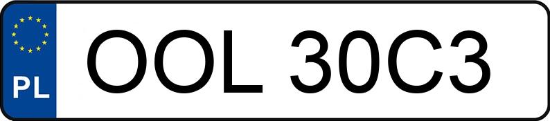 Numer rejestracyjny OOL 30C3 posiada HYUNDAI COUPE 2000 FX 16V - OOL30C3