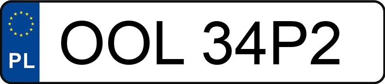 Numer rejestracyjny OOL 34P2 posiada SKODA OCTAVIA - OOL34P2