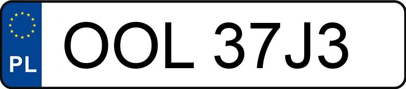 Numer rejestracyjny OOL 37J3 posiada OPEL Astra II 1.4 MR`98 Club - OOL37J3