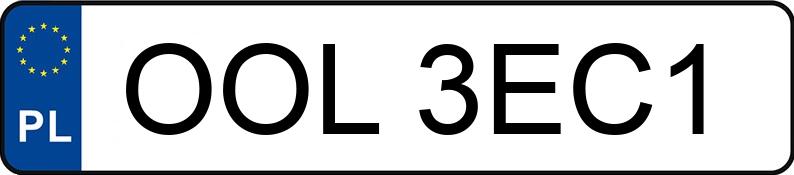 Numer rejestracyjny OOL 3EC1 posiada AUDI A4 Avant Quattro 1.8 Kat. MR`00 E3 8E T S line - OOL3EC1 Numer rejestracyjny OOL 3EC1 posiada AUDI A4 Avant Quattro 1.8 Kat. MR`00 E3 8E T S line - OOL3EC1