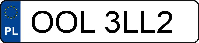Numer rejestracyjny OOL 3LL2 posiada JEEP Grand Cherokee IV MR`14 E6 Overland - OOL3LL2 Numer rejestracyjny OOL 3LL2 posiada JEEP Grand Cherokee IV MR`14 E6 Overland - OOL3LL2