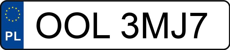 Numer rejestracyjny OOL 3MJ7 posiada SEAT Altea XL 1.6 MR`07 E4 5P1 Audience - OOL3MJ7
