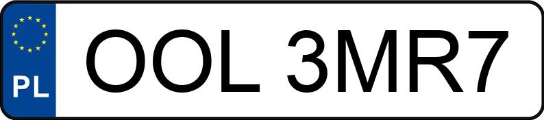 Il numero di registrazione OOL 3MR7 ha HYUNDAI Tucson 1.6 GDI MR`15 E6 Comfort - OOL3MR7