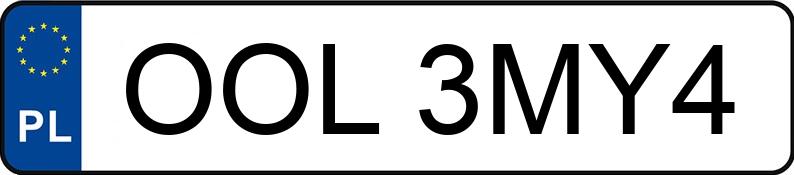 Numer rejestracyjny OOL 3MY4 posiada AUDI A4 Avant 2.0 TDi MR`15 E6 B9 A4 Avant 2.0 TDi MR`15 E6 B9 - OOL3MY4