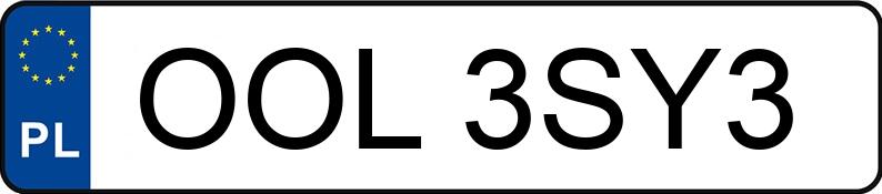 Numer rejestracyjny OOL 3SY3 posiada AUDI Q3 TFSI MR`26 E6d FJ S tronic - OOL3SY3