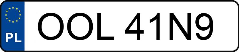 Il numero di registrazione OOL 41N9 ha MERCEDES-BENZ E 220 d MR`16 E6 213 4Matic - OOL41N9