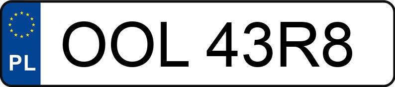 Numer rejestracyjny OOL 43R8 posiada MERCEDES-BENZ E 220 CDI MR`02 E3 211 Classic - OOL43R8