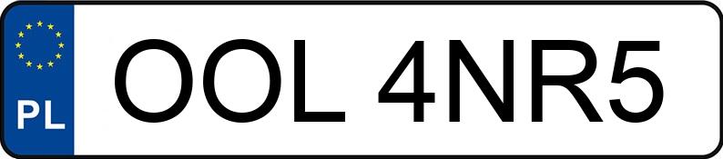 Numer rejestracyjny OOL 4NR5 posiada MERCEDES-BENZ 1829 Axor E5 18.0t 1829 L - OOL4NR5