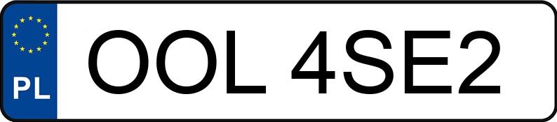 Numer rejestracyjny OOL 4SE2 posiada MERCEDES-BENZ E 220 D - OOL4SE2