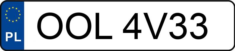 Numer rejestracyjny OOL 4V33 posiada VOLKSWAGEN GOLF 1.6 - OOL4V33 Numer rejestracyjny OOL 4V33 posiada VOLKSWAGEN GOLF 1.6 - OOL4V33