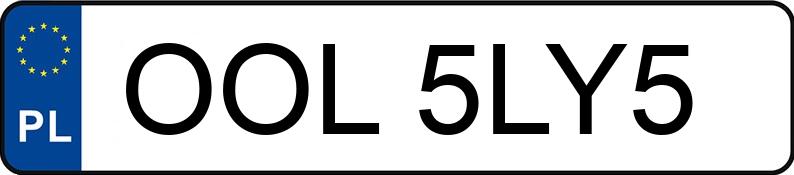 Numer rejestracyjny OOL 5LY5 posiada SEAT LEON SPORTSTOURER - OOL5LY5 Numer rejestracyjny OOL 5LY5 posiada SEAT LEON SPORTSTOURER - OOL5LY5