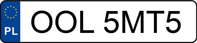 Numer rejestracyjny OOL 5MT5 posiada AUDI A6 Avant 2.0 TDi MR`09 E4 4F Multitronic - OOL5MT5