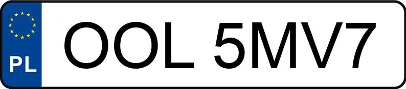 Numer rejestracyjny OOL 5MV7 posiada AUDI A4 - OOL5MV7