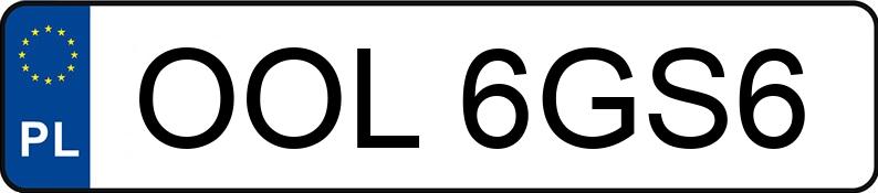 Numer rejestracyjny OOL 6GS6 posiada PORSCHE Cayenne III MR`17 E6 S&S Tiptronic S - OOL6GS6