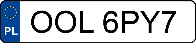 Numer rejestracyjny OOL 6PY7 posiada JAGUAR X-TYPE - OOL6PY7