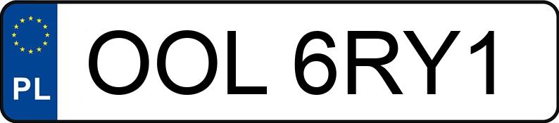 Numer rejestracyjny OOL 6RY1 posiada CITROEN C4 2.0 16V MR`04 E4 VTS - OOL6RY1