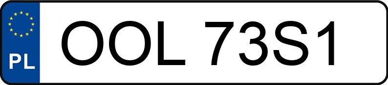 Numer rejestracyjny OOL 73S1 posiada VOLKSWAGEN Transporter T5 1.9 TDi MR`03 E4 3.0t Transporter T5 1.9 TDi MR`03 E4 3.0t - OOL73S1