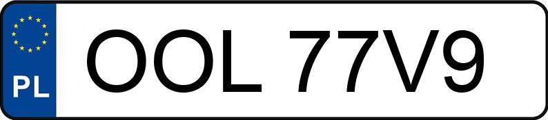 Numer rejestracyjny OOL 77V9 posiada SCHENK K16E - OOL77V9