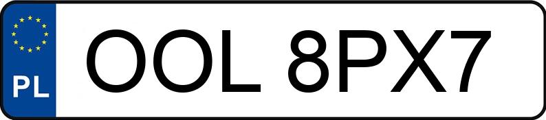 Numer rejestracyjny OOL 8PX7 posiada KIA CEED - OOL8PX7 Numer rejestracyjny OOL 8PX7 posiada KIA CEED - OOL8PX7