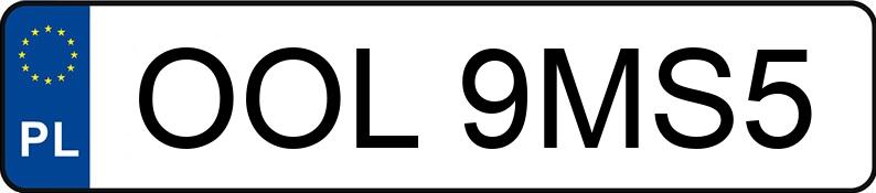 Numer rejestracyjny OOL 9MS5 posiada SKODA Superb II 2.0 TDI-CR MR`08 E5 Laurin & Klement - OOL9MS5