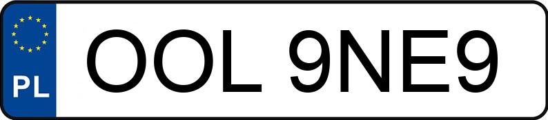 Numer rejestracyjny OOL 9NE9 posiada SEAT LEON - OOL9NE9
