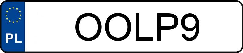 Numer rejestracyjny OOL P9 posiada FSO-WARSZAWA 125P 1.5 PICKUP - OOLP9