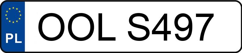Numer rejestracyjny OOL S497 posiada FSO POLONEZ TRUCK - OOLS497