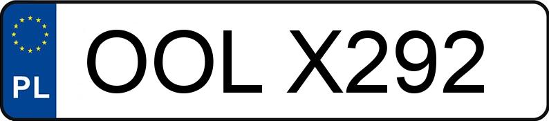 Numer rejestracyjny OOL X292 posiada KAWASAKI Sportowe do 600 ZX-6R Ninja - OOLX292