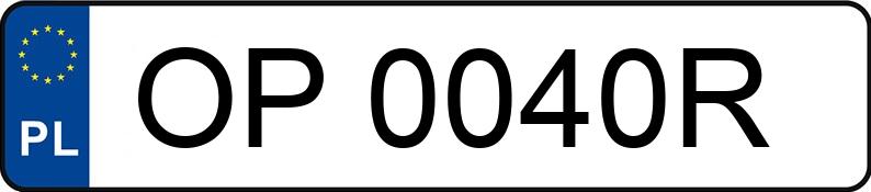 Numer rejestracyjny OP 0040R posiada VOLVO V50 1.6 D MR`08 E4 V50 1.6 D MR`08 E4 - OP0040R