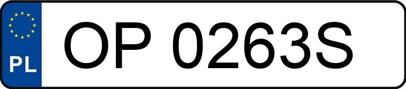 Numer rejestracyjny OP 0263S posiada RENAULT Master FWD dCi MR`14 E5 3.3t L2H2 Pack Clim - OP0263S