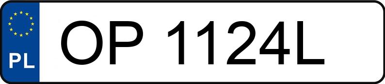 Numer rejestracyjny OP 1124L posiada AUDI A4 Avant Quattro 1.9 TDi Kat. MR`00 E3 8E A4 Avant Quattro 1.9 TDi Kat. MR`00 E3 8E - OP1124L