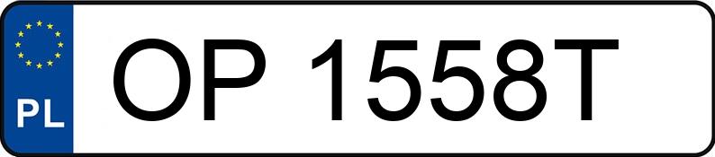 Numer rejestracyjny OP 1558T posiada FORD FOCUS - OP1558T