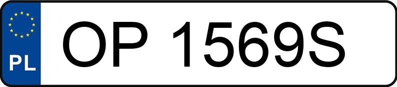 Numer rejestracyjny OP 1569S posiada OPEL INSIGNIA - OP1569S Numer rejestracyjny OP 1569S posiada OPEL INSIGNIA - OP1569S
