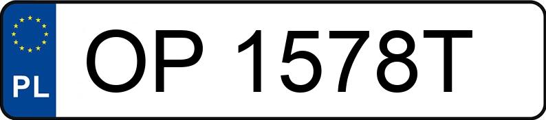 Numer rejestracyjny OP 1578T posiada MERCEDES/V-VAN SPRINTER 906BB35-INW - OP1578T