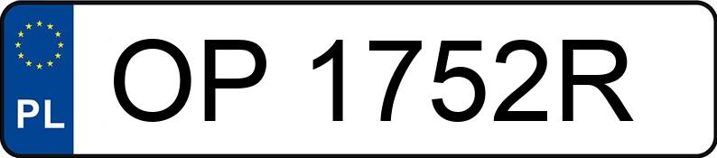 Numer rejestracyjny OP 1752R posiada SKODA Fabia II 1.2 TSI MR`11 E5 Fun - OP1752R