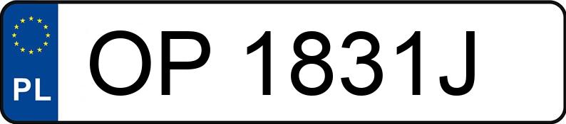 Numer rejestracyjny OP 1831J posiada SEAT Leon 1.4 MR`99 E3 1M Stella - OP1831J