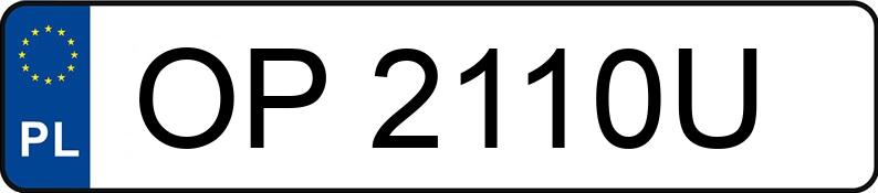 Numer rejestracyjny OP 2110U posiada TOYOTA COROLLA - OP2110U Numer rejestracyjny OP 2110U posiada TOYOTA COROLLA - OP2110U