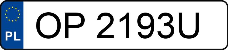 Numer rejestracyjny OP 2193U posiada SKODA Kodiaq 2.0 TSI MR`22 E6 L&K 4x4 DSG - OP2193U Numer rejestracyjny OP 2193U posiada SKODA Kodiaq 2.0 TSI MR`22 E6 L&K 4x4 DSG - OP2193U