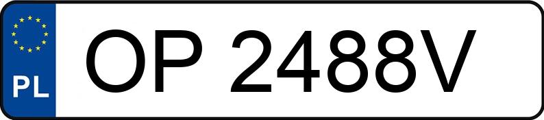 Numer rejestracyjny OP 2488V posiada VOLKSWAGEN Passat B8 2.0 BiTDI MR`15 E6 Highline 4MOTION - OP2488V