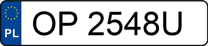 Numer rejestracyjny OP 2548U posiada HYUNDAI ELANTRA - OP2548U