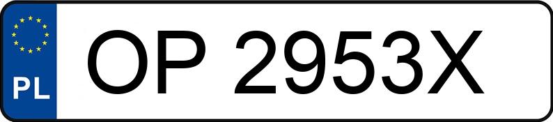 Numer rejestracyjny OP 2953X posiada RENAULT Trafic Combi 2.0 dCi MR`21 E6d 3.1t Equilibre - OP2953X Numer rejestracyjny OP 2953X posiada RENAULT Trafic Combi 2.0 dCi MR`21 E6d 3.1t Equilibre - OP2953X