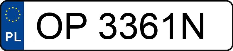 Numer rejestracyjny OP 3361N posiada SEAT ATECA - OP3361N Numer rejestracyjny OP 3361N posiada SEAT ATECA - OP3361N